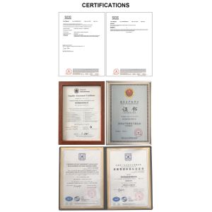 changzhou refine flag co.,ltd Certifications