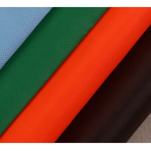 420D Woven Nylon Fabric Plain Weave Structure Good Waterproof Performance