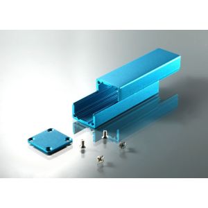 Simple Assembly Sandblast Oxidation Aluminium Led Profiles Driver Box ODM