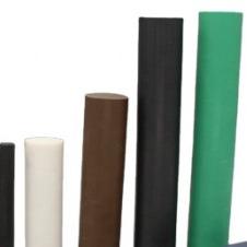 China Green PTFE Extruded Rod Molded PTFE Products RoHS Heat Resistant on sale