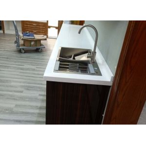 High Hardness 12MM Quartz Stone Slabs Easy To Clean Home Top Materials