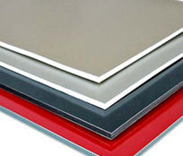 4mm ACP Aluminum Composite Panel With PVDF Coating 2440mm For Exterior Wall