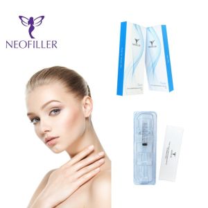Smooth Transparent Cross Linked Hyaluronic Acid Dermal Filler