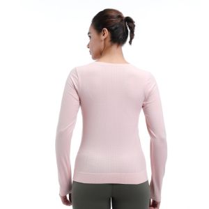 UV Protection Running Long Sleeve Tops 92% Nylon 8% Spandex