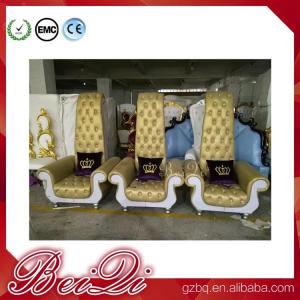 China BeiQi manicure and pedicure equipment high back cheap king throne spa pedicure chair for sale on sale