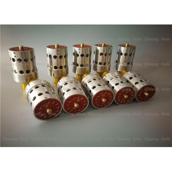 Customized OEM Aluminum Alloy 20Khz Transducer With Gold Front Masses