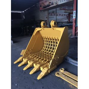 Excavator Sieve Bucket Customized Available For 40Ton Excavator Skeleton Bucket