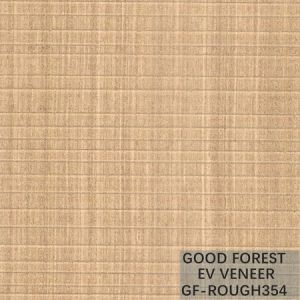 Engineered Wood Veneer Rough Grain Wood Veneer Top A / B Grade