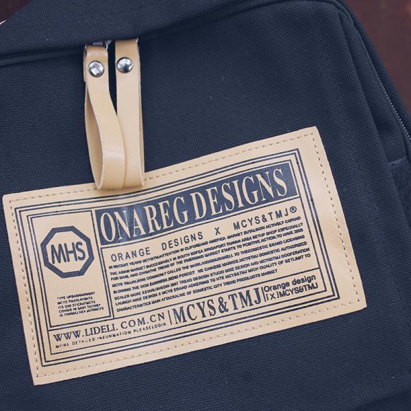 Custom new wholesale fashion Korean school boys custom canvas shoulder bag female large capacity travel backpack