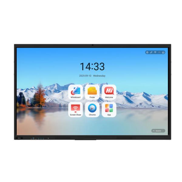 Buy Factory IBoard TE-QS Series Android 14 8+128G 16+256G Interactive Flat Panel Display All In One Windows System Optional Wireless Screen Projection Interactive Whiteboard For School Education at wholesale prices