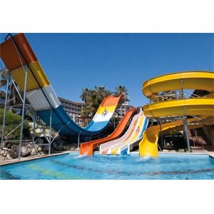 Aqua Park Water Play Amusement Splash Equipment Fiberglass Water Slide