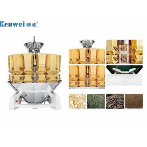 Carbon Steel Multihead Weigher With 2.0L Plastic Hopper