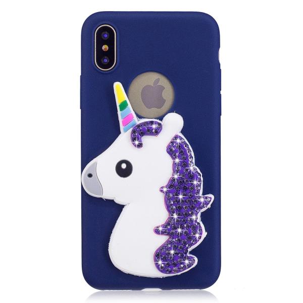3D Cartoon Animal RhinestoneSilicone Soft Bling Glitter shockproof tpu phone
