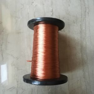 China Solderable Enameled Wire 0.18mm 0.1mm 0.8mm High Frequecny Stranded on sale