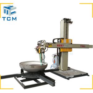 Stainless Steel Tank Polishing Machine Automatic Steel Surface Grinding Machine