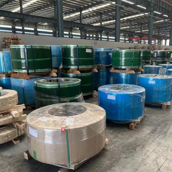 Buy JIS SUS301 Stainless Steel Strip Coils CSP 1250mm Cold Rolled at wholesale prices