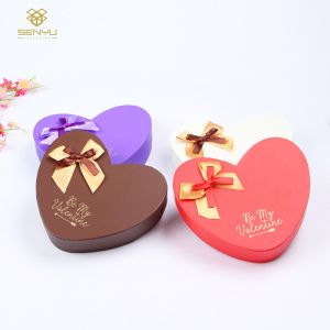 1200g Grey Cardboard Paper Chocolate Packing Boxes With Divider Insert