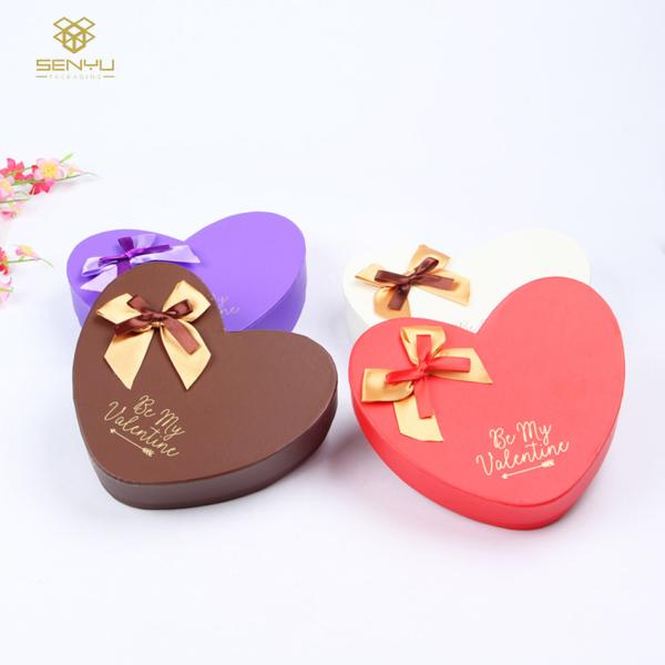 Buy 1200g Grey Cardboard Paper Chocolate Packing Boxes With Divider Insert at wholesale prices