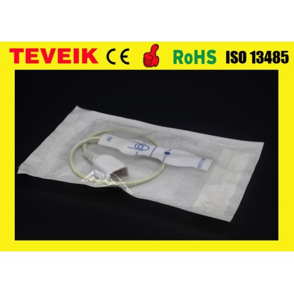 Low Price Medical Disposable Nihon Kohden 9 pin SpO2 Sensor For Adult, microfoam