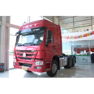 6x4 Prime Mover Truck 371hp And 336hp Left Hand Drive Tractor Head Trailer