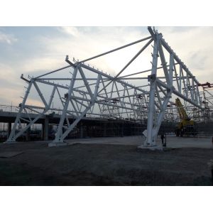 Well Design Commercial Hangar Steel Structural Building Fabrication And