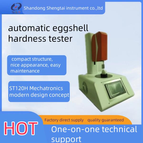 Buy 110-240V 50Hz LCD Display Automatic Eggshell Strength Tester With High Precision Intelligent Weighing Sensor at wholesale prices