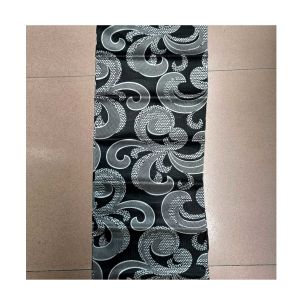 190g / M paint printed 100% polyester warp knitted mattress fabric