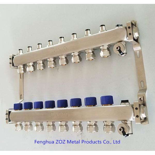Buy Floor Heating Water Manifolds are available for 2 - 12 loop underfloor heating circuits at wholesale prices