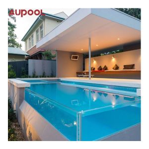 Custom Lucite Acrylic Prefabricated Integrated Swimming Pool for Private