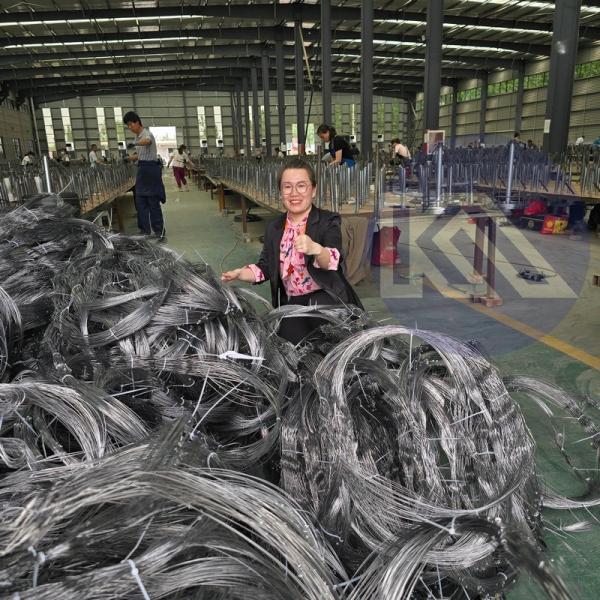 Buy Anti Tank Wire For Effective Border Obstruction Control Barely Noticeable Obstacle 5х10х1.4m at wholesale prices