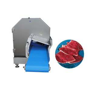 Large Beef Frozen Meat Slicer Hard Meat Slicing Equipment 280pcs/min
