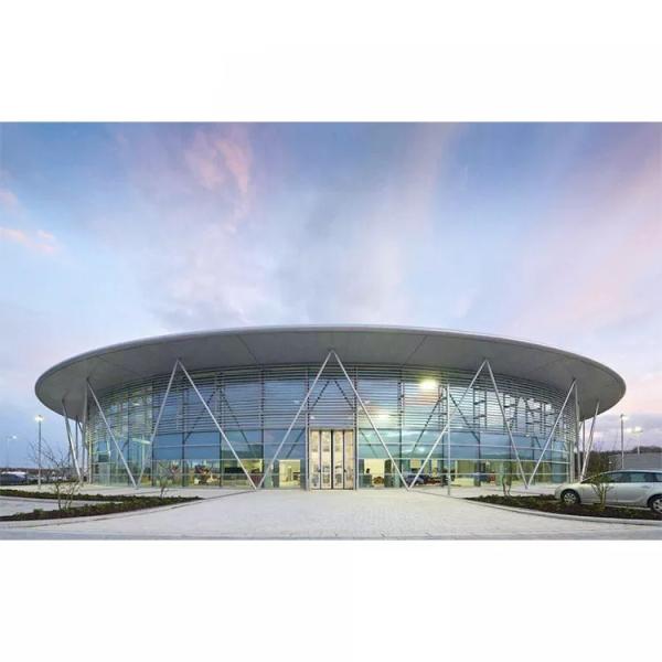 Aluminum Frame Cladding Exterior Glass Curtain Wall 6063-T5