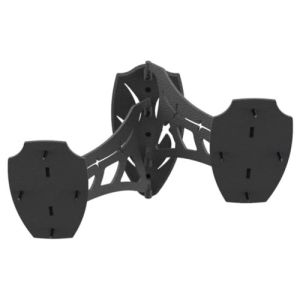 Customized Steel Game Corner Shoulder Mount with Single 10-inch Swing Arm