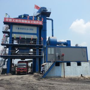 Stationary Continuous Asphalt Mixing Plant Hot Mix Batching Plant OEM