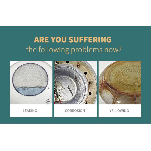 Ip68 250lm 1300ma Fiberglass Led Pool Lights Smd5050