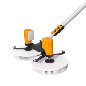 X4 Double Head Solar Cleaning Rotating Brush Soft Bristle