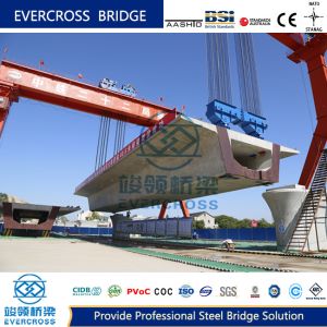 Prefabricated Steel Bridge Segmental Box Girder Bridge Easy Maintenance
