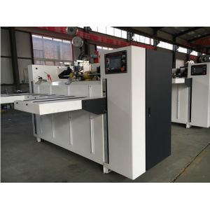 Mitsubishi Double Servo Automatic Carton Box Stitching Machine For Paper Box
