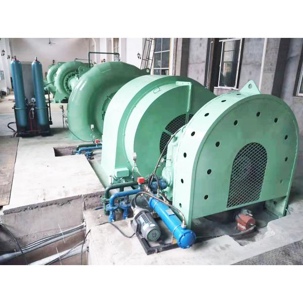 Custom Steel Stainless Steel Hydro Turbine Generator 200kw-20mw Capacity 50HZ
