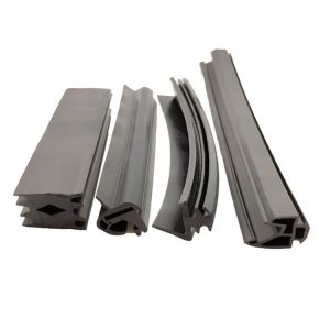 Custom Moulded Rubber Seal Strip Heat Resistant Extruded Silicone Profile