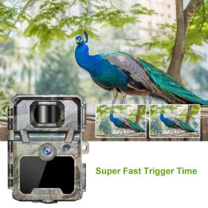 Trail Camera ODM/OEM KW571 waterproof IP67 No-Glow CMOS Sensor 30MP photo 1080P