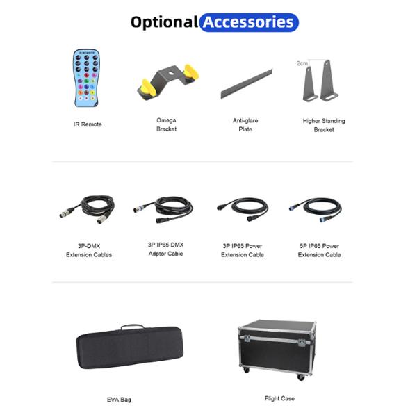 24*2W LED Washer Wall Light Outdoor IP65 Waterproof RGBW Colorful Building Wall Washer Lights