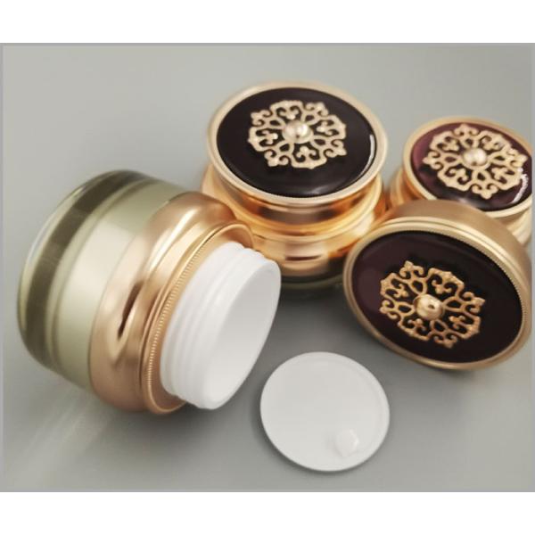 2.7oz Luxury Acrylic Odm Cosmetic Packaging Set Empty Skincare Container
