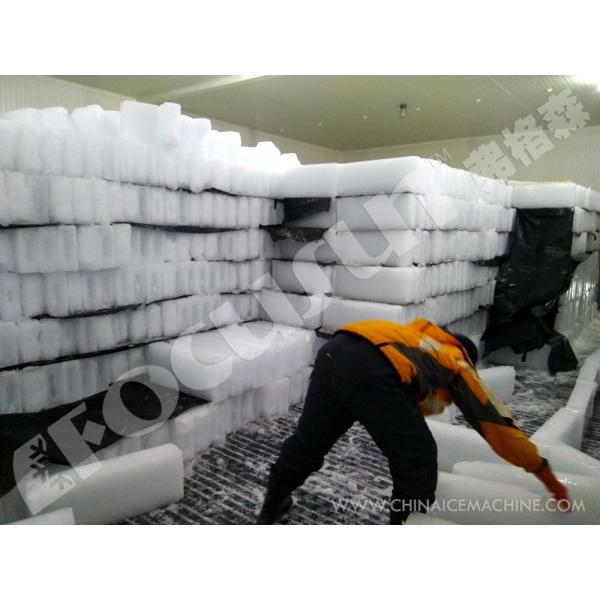 Automatic 10 Ton Cylindrical Ice Maker for Ice Storage Capacity of 10000kg by FOCUSUN