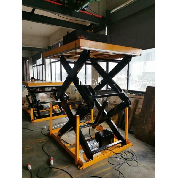 1000kg-5000kg Portable Electric Wheels Movable Lift Table With CE