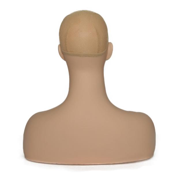 Wholesales European Realistic Wig Professional Training Half Body Makeup Face Female Mannequin Head with Shoulder