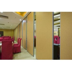 MDF Board + Aluminium Sliding Removable Partition Wall for Banquet Hall