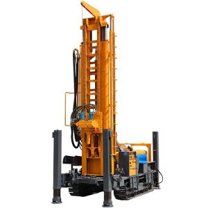 680m crawler drilling Hydraulic water well drilling rig multi functional