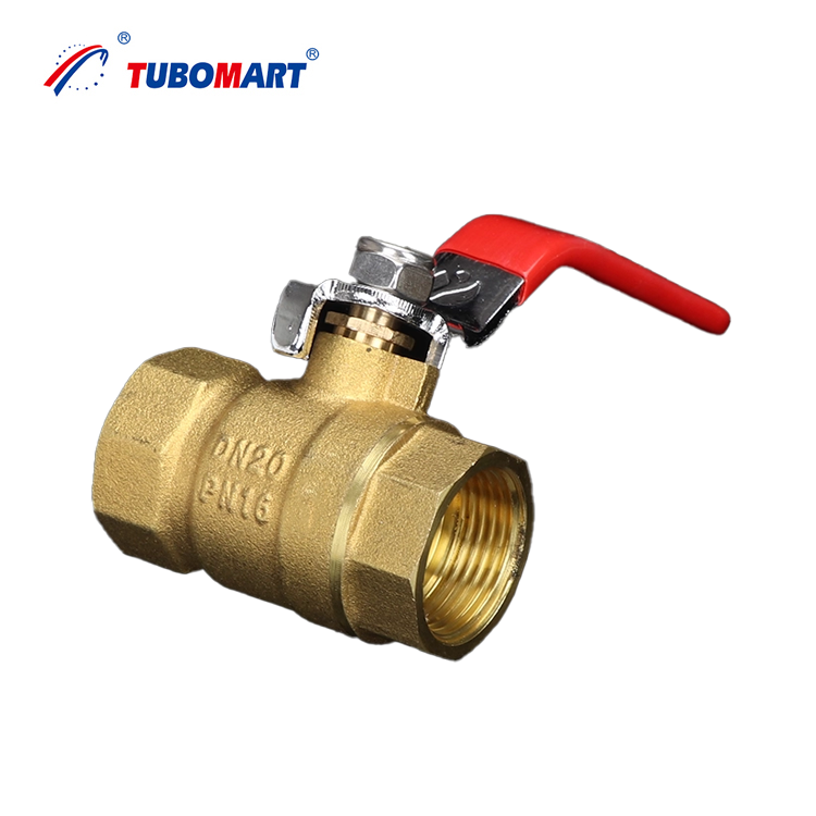 Customized TUBOMART OEM Brass Ball Valve Manual Power 16-32mm Pex Al Pex Pipes for Water & Gas Supply