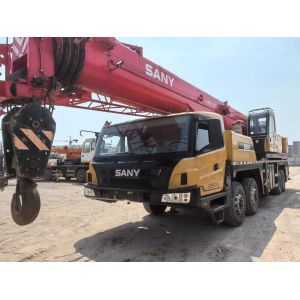 Used Hydraulic Mobile Crane with Components and Maximum Lifting Weight of 50